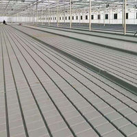 Solution hydroponique de serre à irrigation automatique par flux et reflux