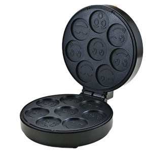 Cartoon <b>Waffle</b> Maker 200Mm Non-Stick Coating Double Sided Heating Electric Griddle For Breakfast Cake Making - Product Image 1