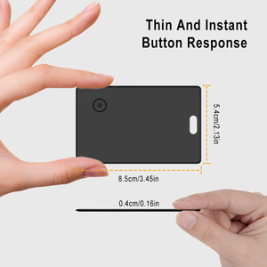 Pelacak Nirkabel IOS <span class=keywords><strong>Smart</strong></span> Detector Anti-Hilang dengan Pencari Kunci Ponsel, Pelacak Plastik untuk Kontrol Aplikasi, Pencari Kartu - Product Image 2