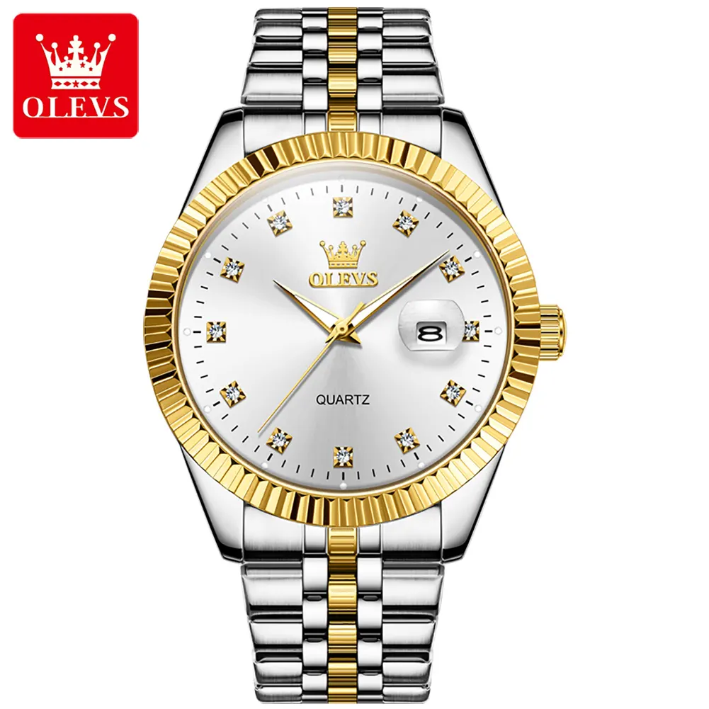 OLEVS 5526 High Quality Gold Watch Luxury Woman Watches Band Quartz Watch For Woman