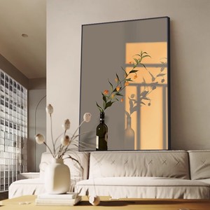 Nordic Style Still Life Oil <b>Canvas</b> Painting With Light Shadow Effect Large Wall Art For Living Room Entryway Modern Home Decor - Product Image 2