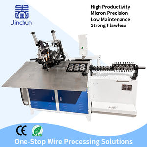 CNC Otomatik 4 Eksenli Tel Bükme Makinesi, Kaynaklı Uçlu Bükme, CNC Kesme ve Bükme <span class=keywords><strong>2</strong></span>'si 1 Arada Demir Metal Tel İçin Makine - Product Image 1