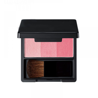 Palette de fards à joues pour le visage, maquillage végétalien de haute qualité avec poudre brute, vente en gros