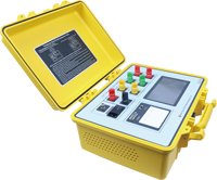 Juego de prueba de cortocircuito de transformador de potencia utilizado con regulador de voltaje