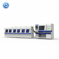 Machine de découpe laser à fibre CNC industrielle automatique pour la production de tubes en acier inoxydable avec 3KW