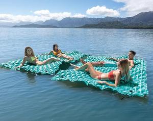 Matelas gonflable géant flottant sur l'eau, matelas pneumatique pour 3 personnes - Product Image 6