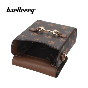 Baellerry Women's Mini Crossbody Bag Pu Leather Chain Strap <b>Phone</b> Bag <b>Retro</b> Style Everyday Use - Product Image 2