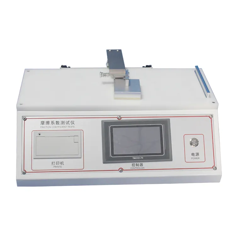 Plastic Film coefficient of friction tester price coefficient of friction testing equipment