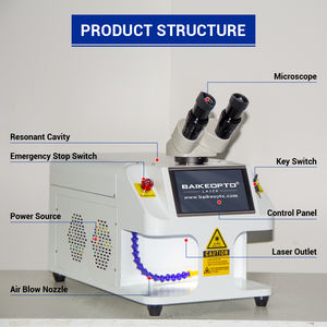 Soldador inteligente de alta precisión láser 100W YAG Spot láser soldador joyería máquina de soldadura láser precio - Product Image 2