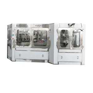 Turnkey Project Aluminum Tin Can Carbonated Soft Drinks Beer Bottle Liquid Canning Filling Sealing Packaging Machine