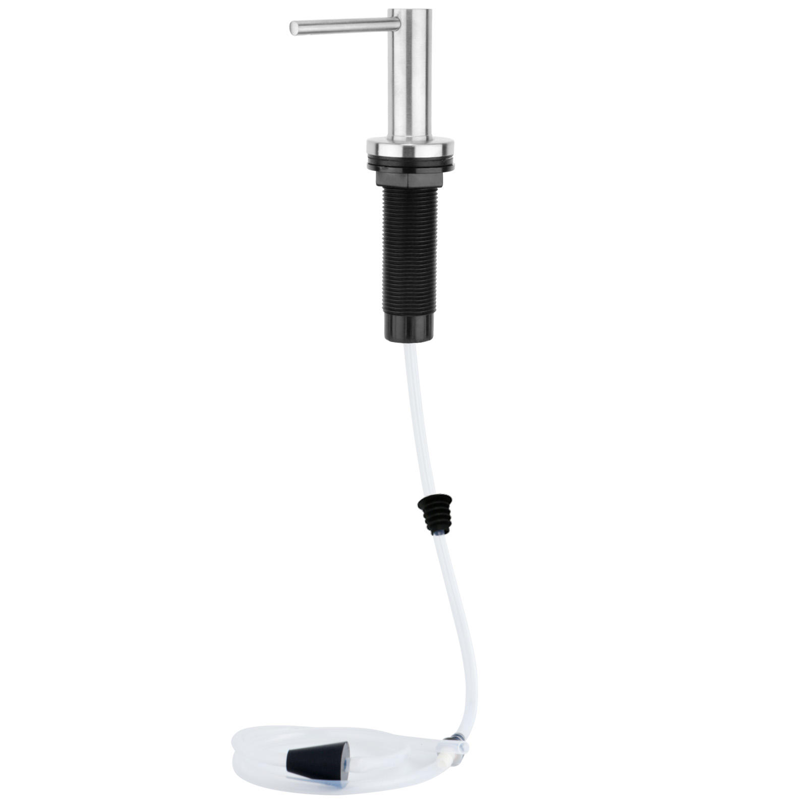 Matte soap dispenser pump with Extension Tube Kit