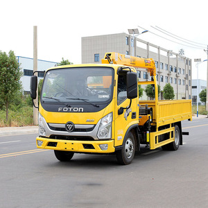 Camion léger Foton Ollin 4*2 avec <span class=keywords><strong>grue</strong></span> à bras droit montée sur camion Changxing 4T - Product Image 6