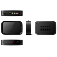 Receptor de Satélite Uuvision Full HD OEM Personalizado ATSC MINI STB en Decodificador Digital Convertidor ATSC Receptor de TV HD