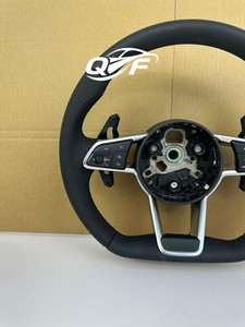 Volant en fibre de carbone à bas <span class=keywords><strong>prix</strong></span> en stock pour <span class=keywords><strong>Audi</strong></span> Q5 Q7 A6 C6 Q8 SQ5 Q3 TTS <span class=keywords><strong>TT</strong></span> MK2 A8 S5 A3 - Product Image 2