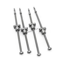 Vis à billes plomb CNC pièces W1202FA-3P W1504FA-1P W1602MA-3P W1605FA-5PGX vis à billes Guide vis à billes Mini fraiseuse CNC