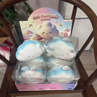 Mainan Remas Promosi Bentuk Pangsit Raksasa, Awan Lembut, Squishy, Slow Rising, TPR, Fidget dengan Kotak Display, Mainan Lucu Pereda Stres