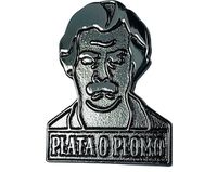 Accessoires vestimentaires de haute qualité inspirés de Pablo Escobar, badge en métal tendance, émail dur/mou personnalisé pour épingle à revers plaqué