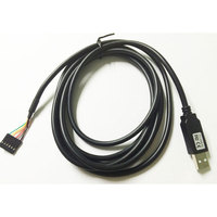 Nuevo Cable Serial USB a TTL UART de 5V con Chip FTDI Utech 2026, Conector en Ambos Extremos