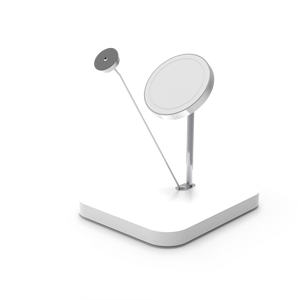 Tocvue 110D báo động âm thanh từ tính không dây sạc đứng điện thoại an ninh thiết bị hiển thị với báo động cho Apple làm bằng nhựa bền - Product Image 5