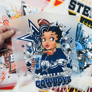 Transferts DTF en gros pour presse à chaud, plastisol, motifs de poupées <span class=keywords><strong>Betty</strong></span>, transferts DTF DIY, impression prête à presser, autocollant en vinyle - Product Image 6