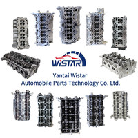Vente flash, culasse complète Diesel 4 cylindres 8 soupapes 1,9 L F8Q610 pour Renault R19 R21 Megane Express Clio