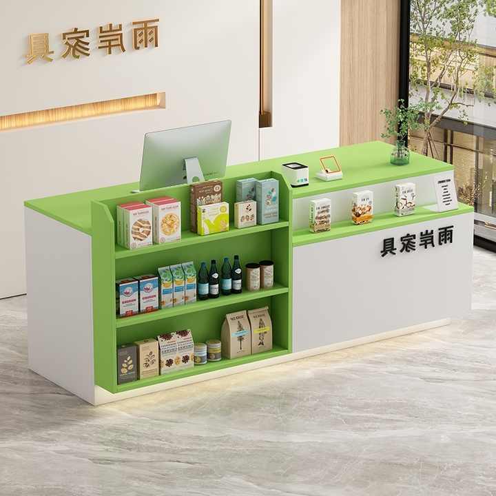 Small Supermarket Counter Desk for Convenience Store for Front Desk ...