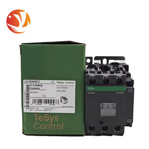 Contactor PLC Schneider LC1D50M7C Nuevo y Original, Controlador Programable 3NO AC-3/AC-3e 50A 220VAC, Terminal en Espiral, 16 E/S - Product Image 1