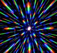 Lunettes à prisme Rave avec lentille à rabat diffus adaptées aux gants Led et aux spectacles de lumière orbitale améliorant tous les spectacles de lumière