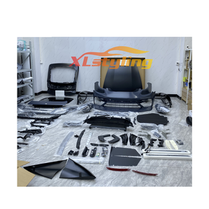 Kit de carrosserie de pare-chocs avant arrière pour <span class=keywords><strong>Porsche</strong></span> Panamera 970 10-16 Ancienne mise <span class=keywords><strong>à</strong></span> niveau vers la nouvelle 971 971.2 21-23 1:1 Bodykit - Product Image 1