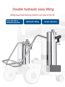 Walker Rollator pour hôpital hauteur réglable en aluminium Walker - Product Image 4