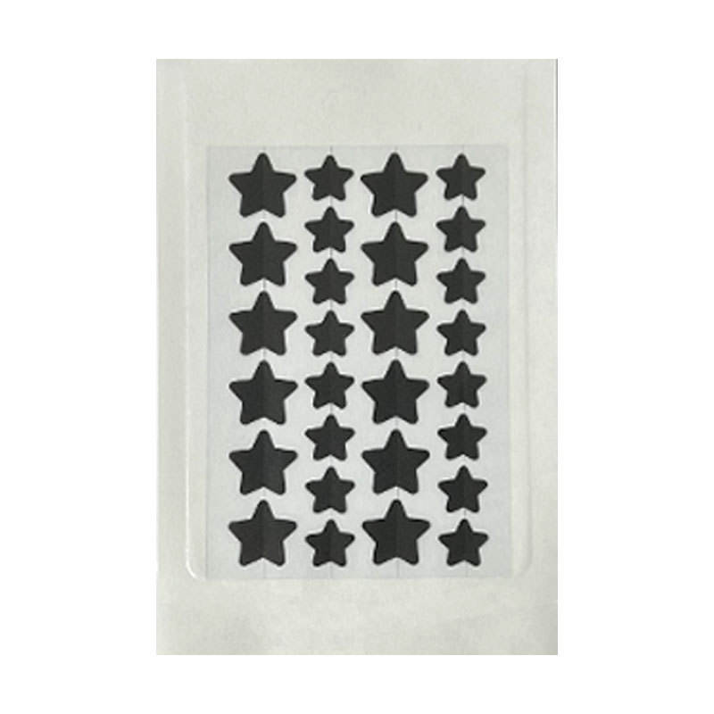 28 pieces PE acne patch black