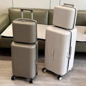 Maleta <span class=keywords><strong>de</strong></span> viaje ultraligera unisex <span class=keywords><strong>de</strong></span> 20 pulgadas para <span class=keywords><strong>estudio</strong></span>, maleta grande <span class=keywords><strong>de</strong></span> ABS <span class=keywords><strong>de</strong></span> 30 pulgadas con ruedas y apertura 3/7, estilo japonés. - Product Image 4