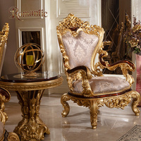 Ensemble de canapés de luxe pour salon, style royal européen classique, en bois massif sculpté, rétro, haut de gamme, sur mesure, en tissu, grand modèle
