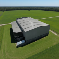 Entrepôt préfabriqué en structure métallique avec poutres en H haute résistance pour opérations industrielles – Bâtiment métallique préfabriqué