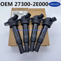 Pièces automobiles Bobines d'allumage de voiture Pack 27301-2B010 27300-2E000 27301-2B000 27301-26640 27301-04000 pour Hyundai Kia Bobine d'allumage
