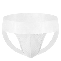 Sous-vêtement de performance pour homme avec ceinture de 4/5 cm, en coton-spandex durable, poche en nylon texturé à maille losanges, idéal pour les soirées