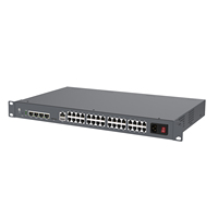Puertos de teléfono personalizados profesionales de alta calidad 32FXS VOIP Voice Gateway SIP Terminal para hoteles Nuevo equipo de fibra óptica
