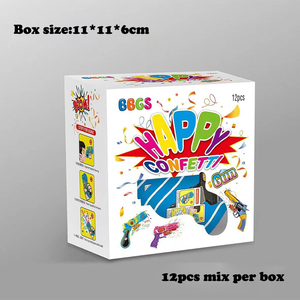 2026 New Inflatable <strong>Gun</strong> Confetti <strong>Balloon</strong> Supplies Fireworks <strong>Gun</strong> for Kids ToysHand - Product Image 6