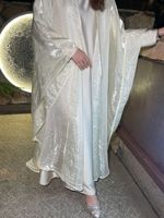 Sharut Grossiste Robe Femme Musulmane Modeste pour Soirée Aïd Ramadan Élégante Magnifique Caftan Perlé Scintillant Abaya Noire Ensemble 2 Pièces