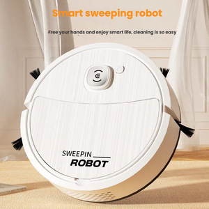 Aspirateur robot 3 en 1, balayage, aspiration, lavage, rechargeable sans fil, 1500pa, aspirateur robot pour la maison - Product Image 1
