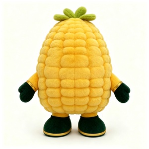 Peluche de maïs personnalisée, Peluche maïs, Animal en peluche maïs, Peluche de légume, Peluche maïs doux - Product Image 5