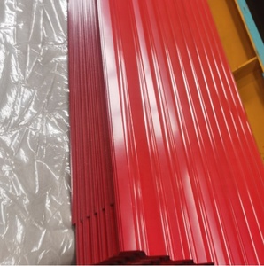 Tuiles de <span class=keywords><strong>toiture</strong></span> prépeintes standard, tôle de <span class=keywords><strong>toiture</strong></span> en métal ondulé galvanisé de calibre 13, <span class=keywords><strong>14</strong></span>, 16, longueur de 12 <span class=keywords><strong>pieds</strong></span>, pour la construction - Product Image 6