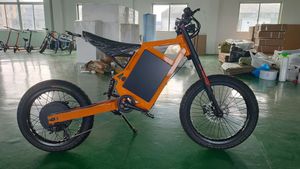 CS20 15000W Brushless High Speed Bike Mountain <b>72v</b> Lithium <b>Battery</b> Disc Single Speed Fat Tire 19 60 - Product Image 2