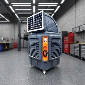 Easy Use Portable Air Conditioner Evaporative Air <b>Cooler</b> Cooling Pads Floor Standing for Office Green House Industry - Product Image 2