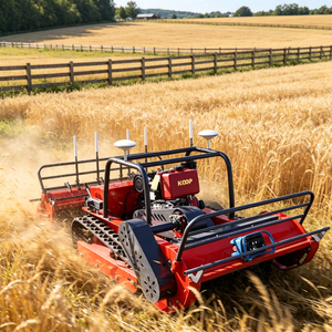 Cortadora de Césped Robótica a Gasolina con GPS, Aprobada por CE y EPA, Cortadora de Césped con Control Remoto para Mantenimiento de Césped en Pendientes Agrícolas - Product Image 4