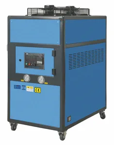 Инвертор с воздушным охлаждением гликоль ежедневный молочный охладитель для пивоварни биогаз промышленный воздух-вода модульный охладитель с CE