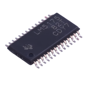 HT ใหม่และของแท้ LM5175PWPR 42V 4-Switch Synchronous Buck-Boost DC-DC คอนโทรลเลอร์ไอซีชิป HTSSOP-28 (PWP) - Product Image 1