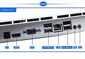 Высококачественный новый моноблок AIOPC с сенсорным IPS LCD-дисплеем, SSD, DDR4 для промышленного использования в ЕС, Intel <span class=keywords><strong>Core</strong></span> i5 HD - Product Image 6
