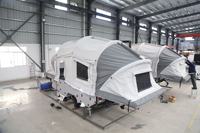 Remorque de camping pliable gonflable en toile, double pliage tout-terrain, pour camping-car, double pliage, Opus