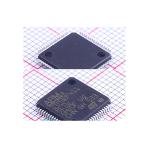 STM32F411RET6 ARM Cortex-M4 STM32F4 Microcontroller IC 32-Bit <strong>Single</strong>-Core 100MHz 512KB (512Kx8) FLASH 64-LQFP (10x10) - Product Image 1